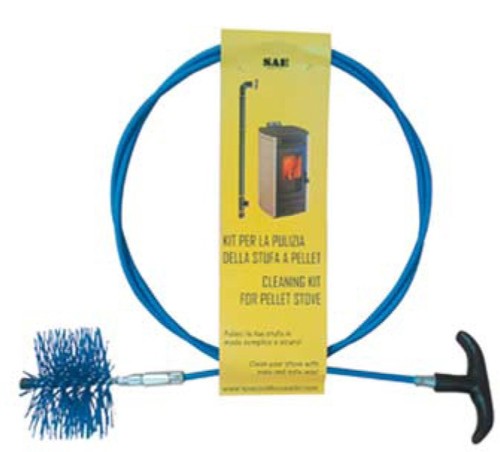 Kit spazza camino per stufe - spazza,
