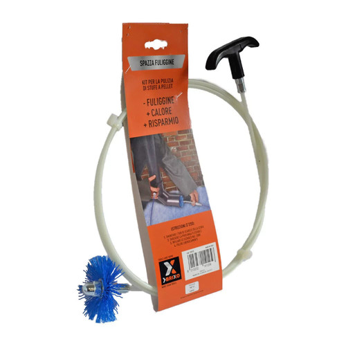 Kit pulizia spazzacamino stufe - kit,